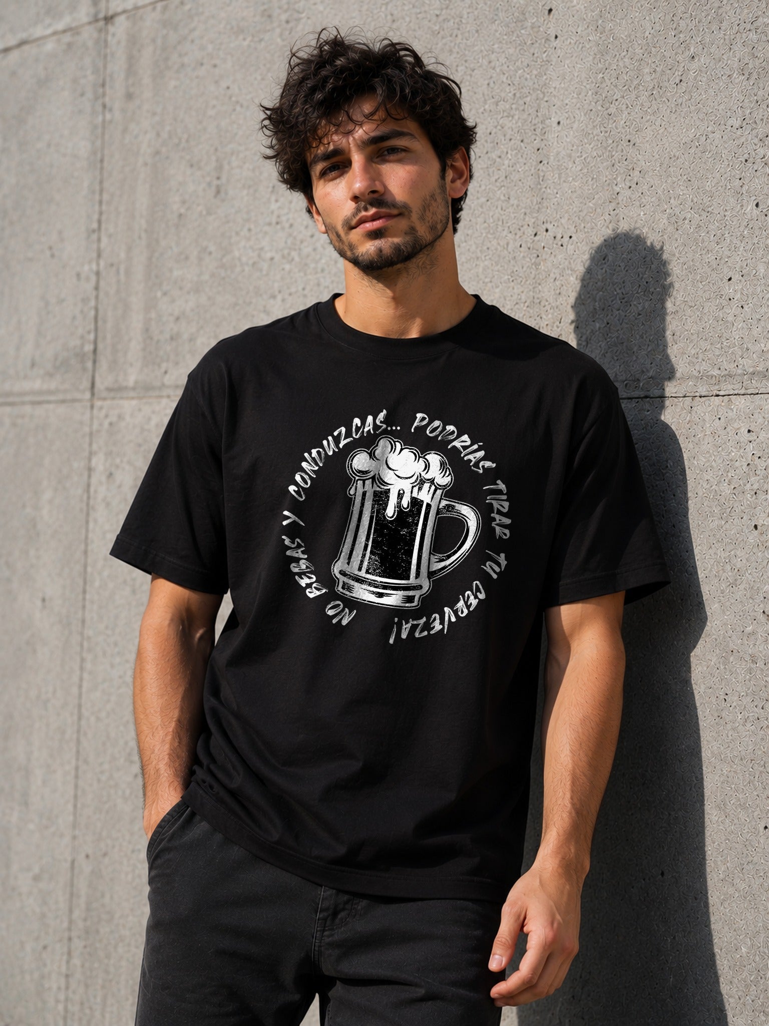 Camiseta con el diseño No Bebas y Conduzcas – Regalo para amantes de la cerveza, de Paranoia Records
