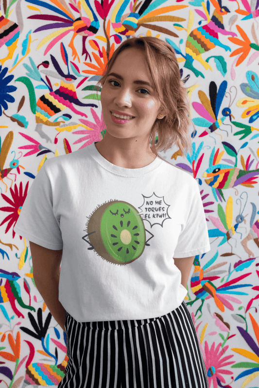 Camiseta No me toques el kiwi - El Cajón Friki