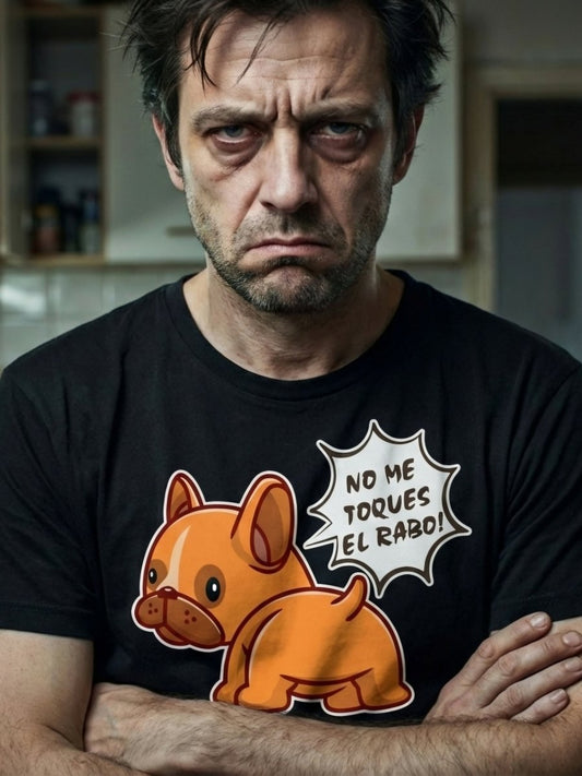 Camiseta No me toques el rabo - El Cajón Friki