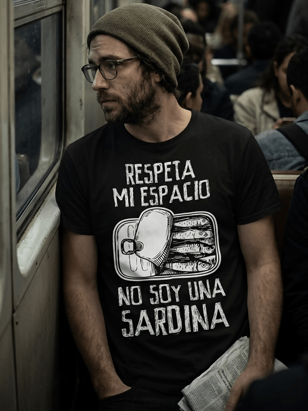 Camiseta No soy una sardina - El Cajón Friki