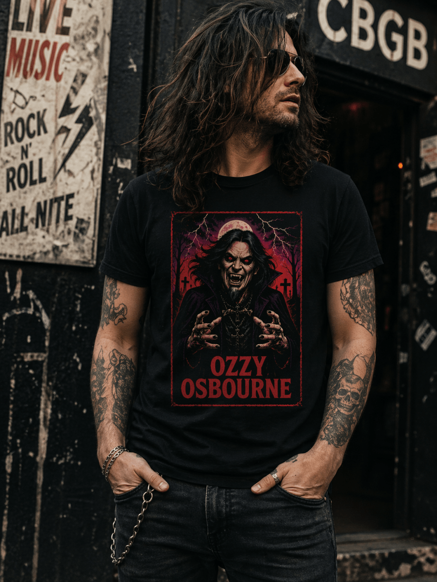Camiseta Ozzy Osbourne - El Cajón Friki