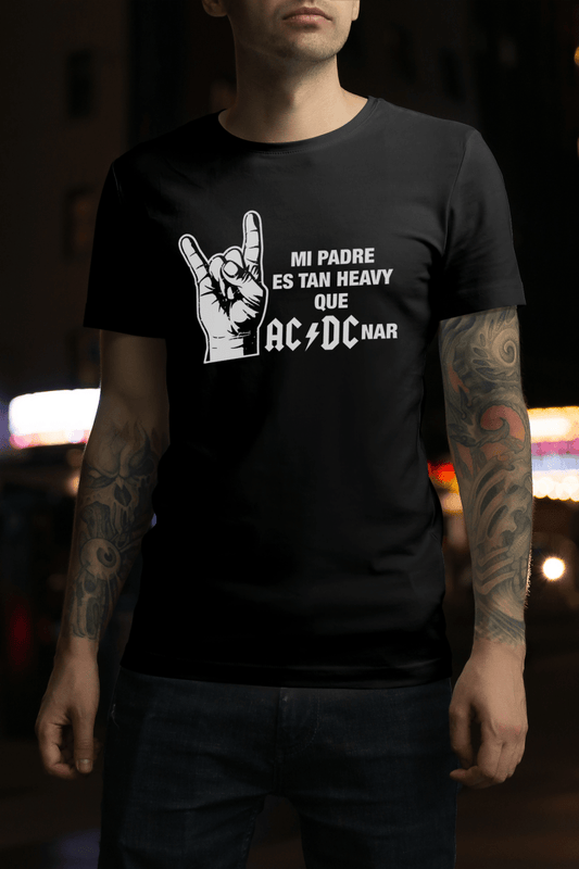 Camiseta Padre heavy - El Cajón Friki