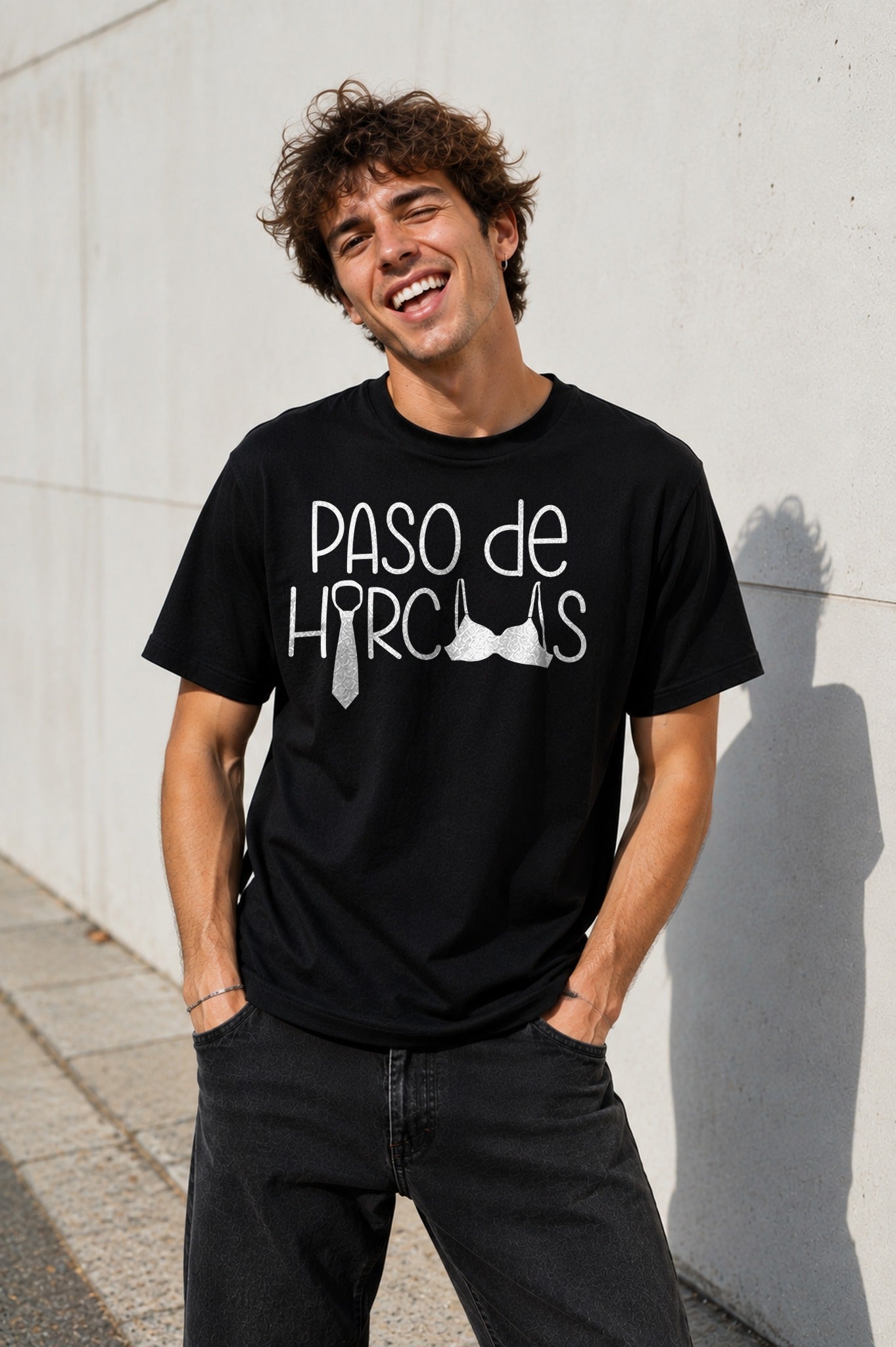 Camiseta Paso de Horcas – Regalo para quien pasa de ataduras