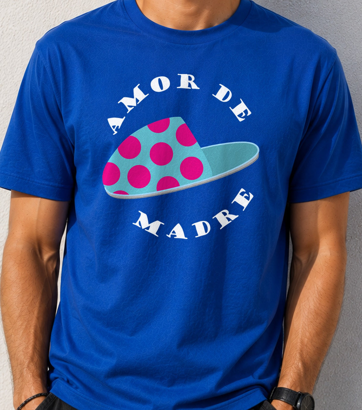 Camiseta Amor de Madre – Regalo Día de la Madre (azul)