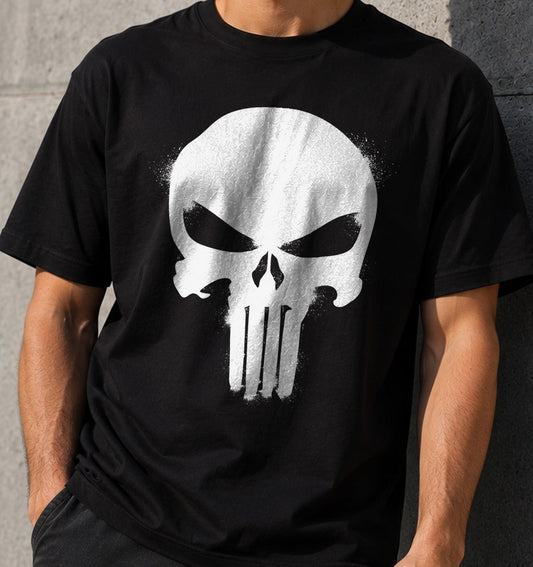 Camiseta Punisher – Marvel (negra)