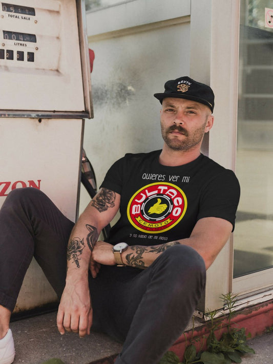 Camiseta Quieres ver mi bultaco - El Cajón Friki
