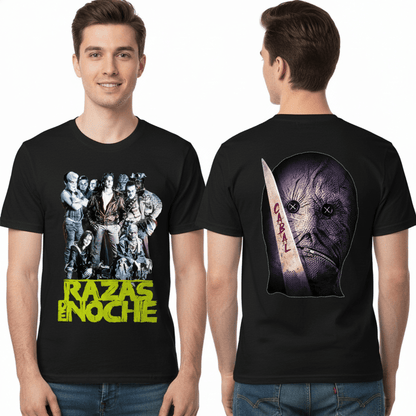Camiseta Razas de Noche (Nightbreed) - Adéntrate en Midian - El Cajón Friki