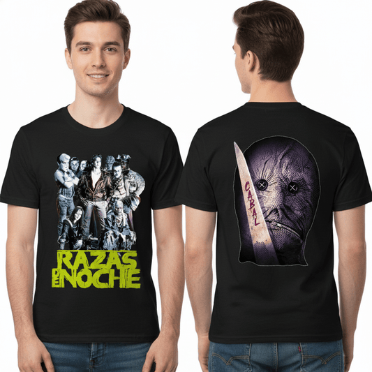 Camiseta Razas de Noche (Nightbreed) - Adéntrate en Midian - El Cajón Friki