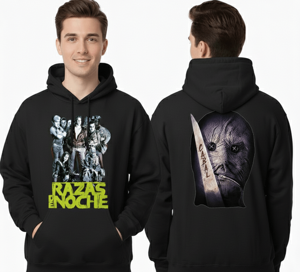 Camiseta Razas de Noche (Nightbreed) - Adéntrate en Midian - El Cajón Friki