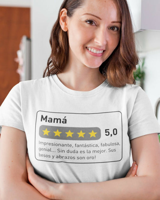 Camiseta Reseña mamá - El Cajón Friki