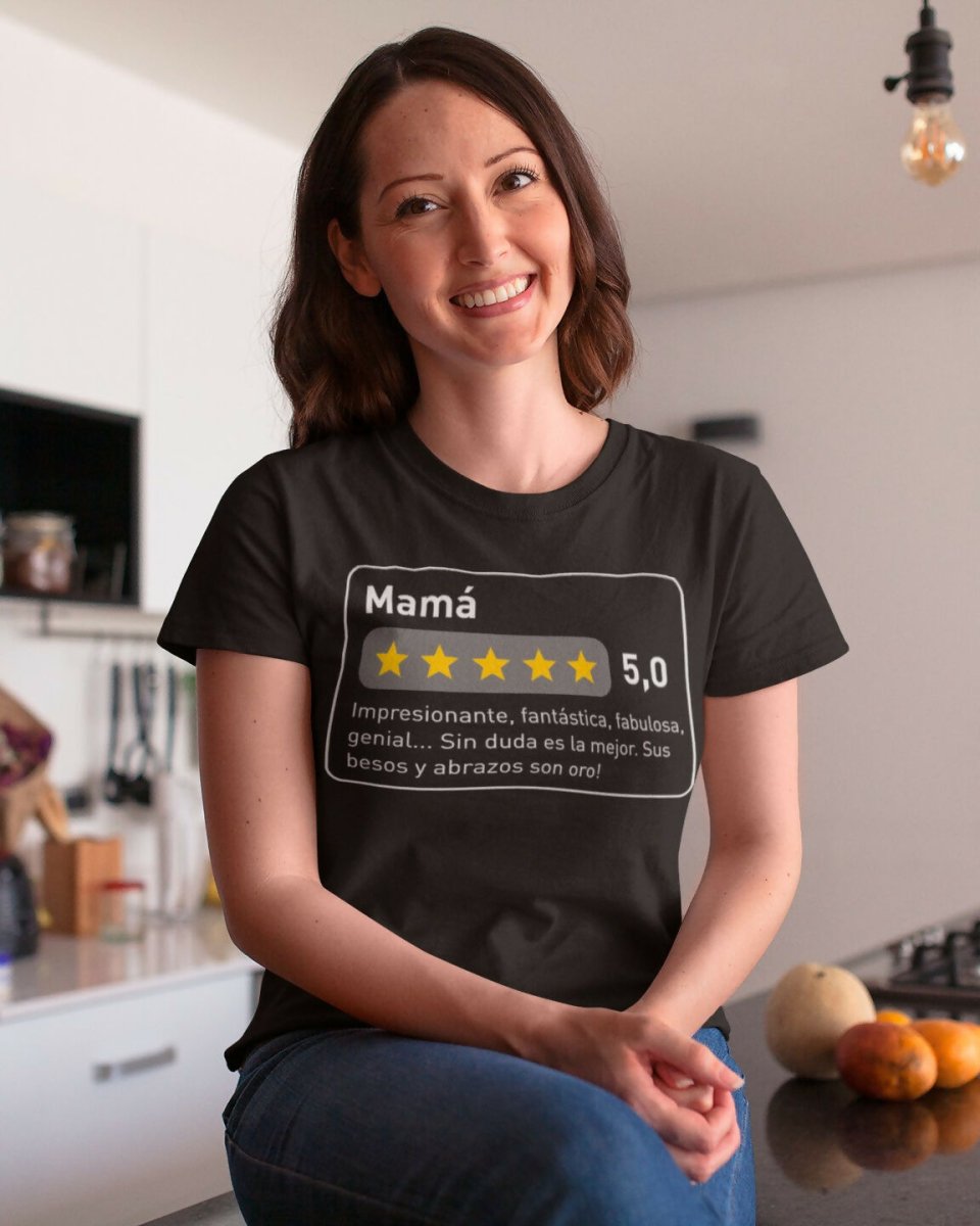 Camiseta Reseña mamá - El Cajón Friki