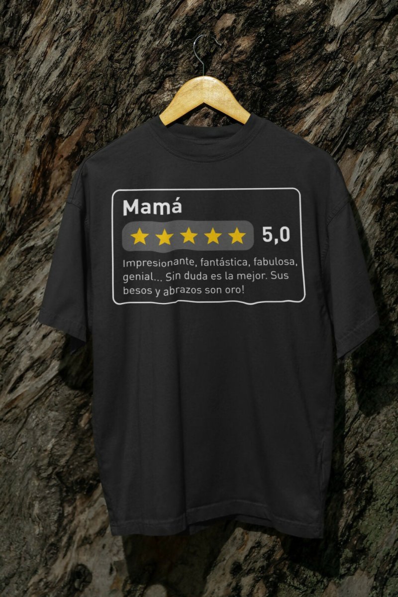 Camiseta Reseña mamá - El Cajón Friki