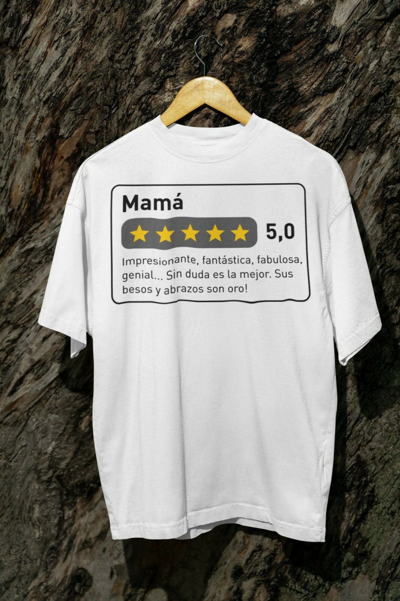 Camiseta Reseña mamá - El Cajón Friki