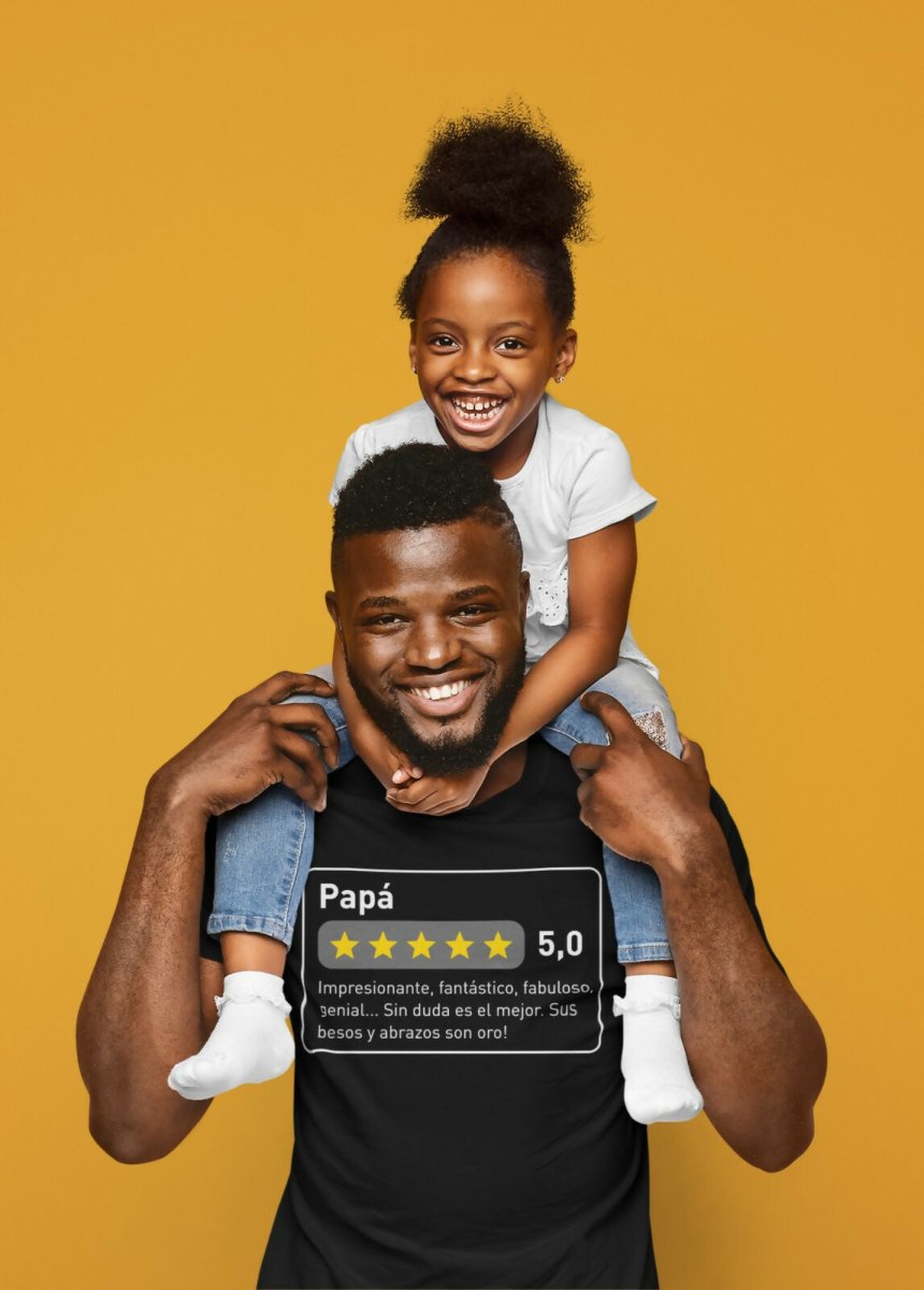 Camiseta Reseña papá - El Cajón Friki