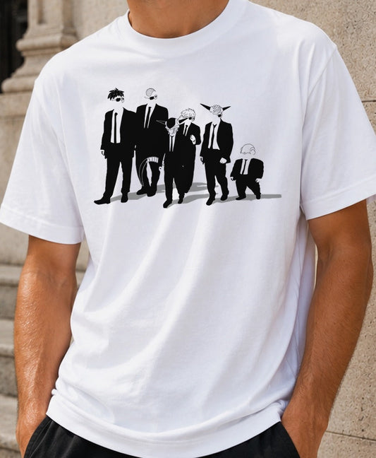 Camiseta Reservoir Forces – Dragon Ball (blanca)