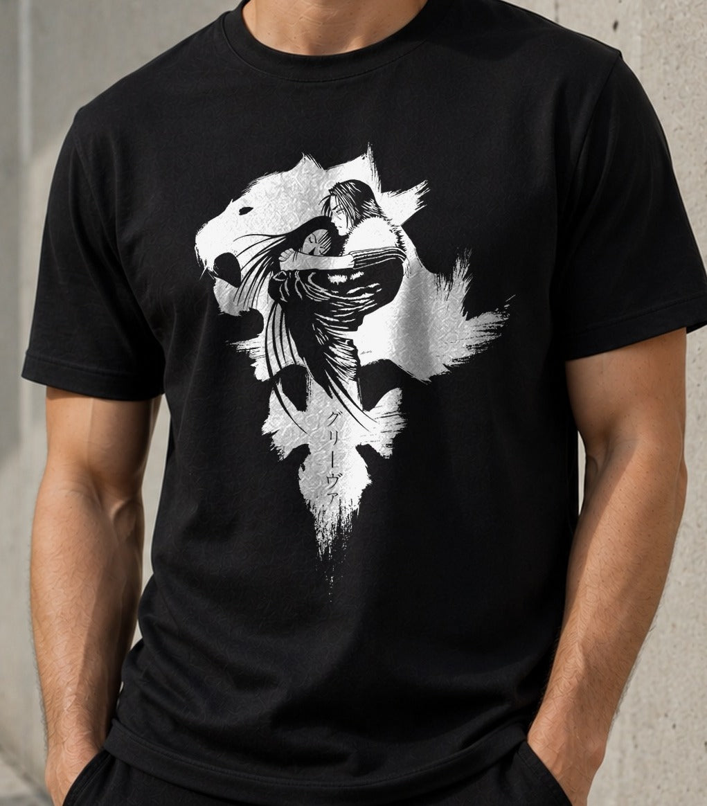 Camiseta S. Leonhart – Squall de Final Fantasy VIII (negra)