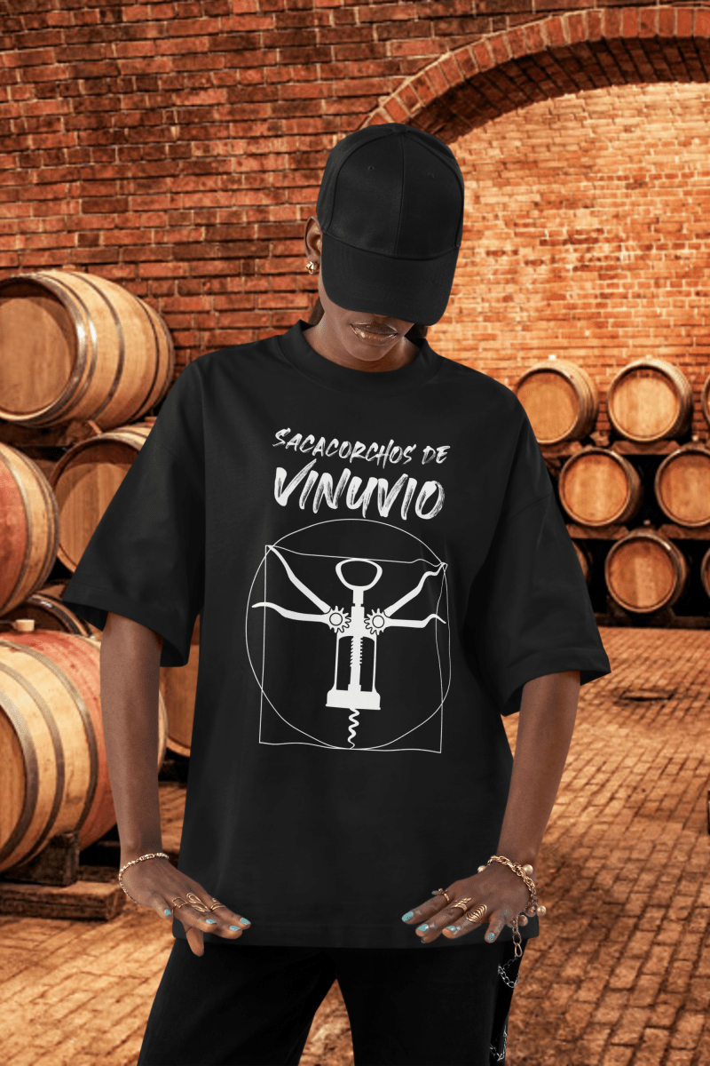 Camiseta Sacacorchos de Vinuvio - El Cajón Friki