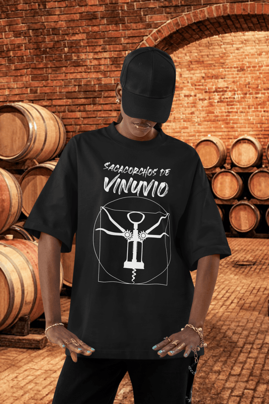 Camiseta Sacacorchos de Vinuvio - El Cajón Friki