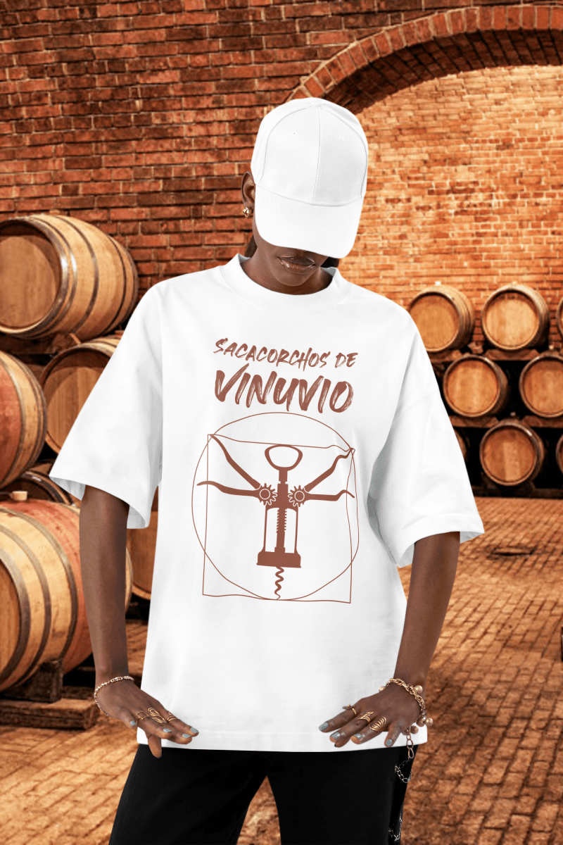 Camiseta Sacacorchos de Vinuvio - El Cajón Friki