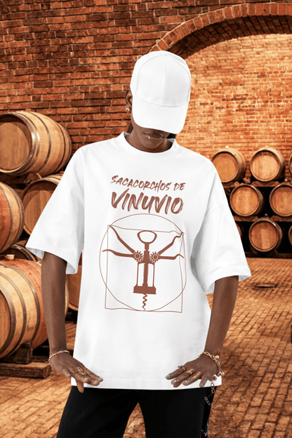 Camiseta Sacacorchos de Vinuvio - El Cajón Friki