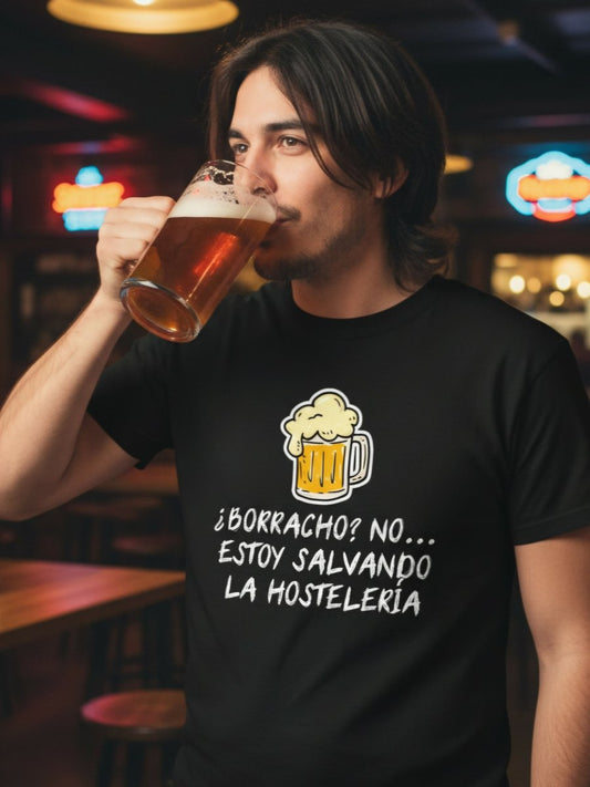 Camiseta Salvando la hostelería - El Cajón Friki