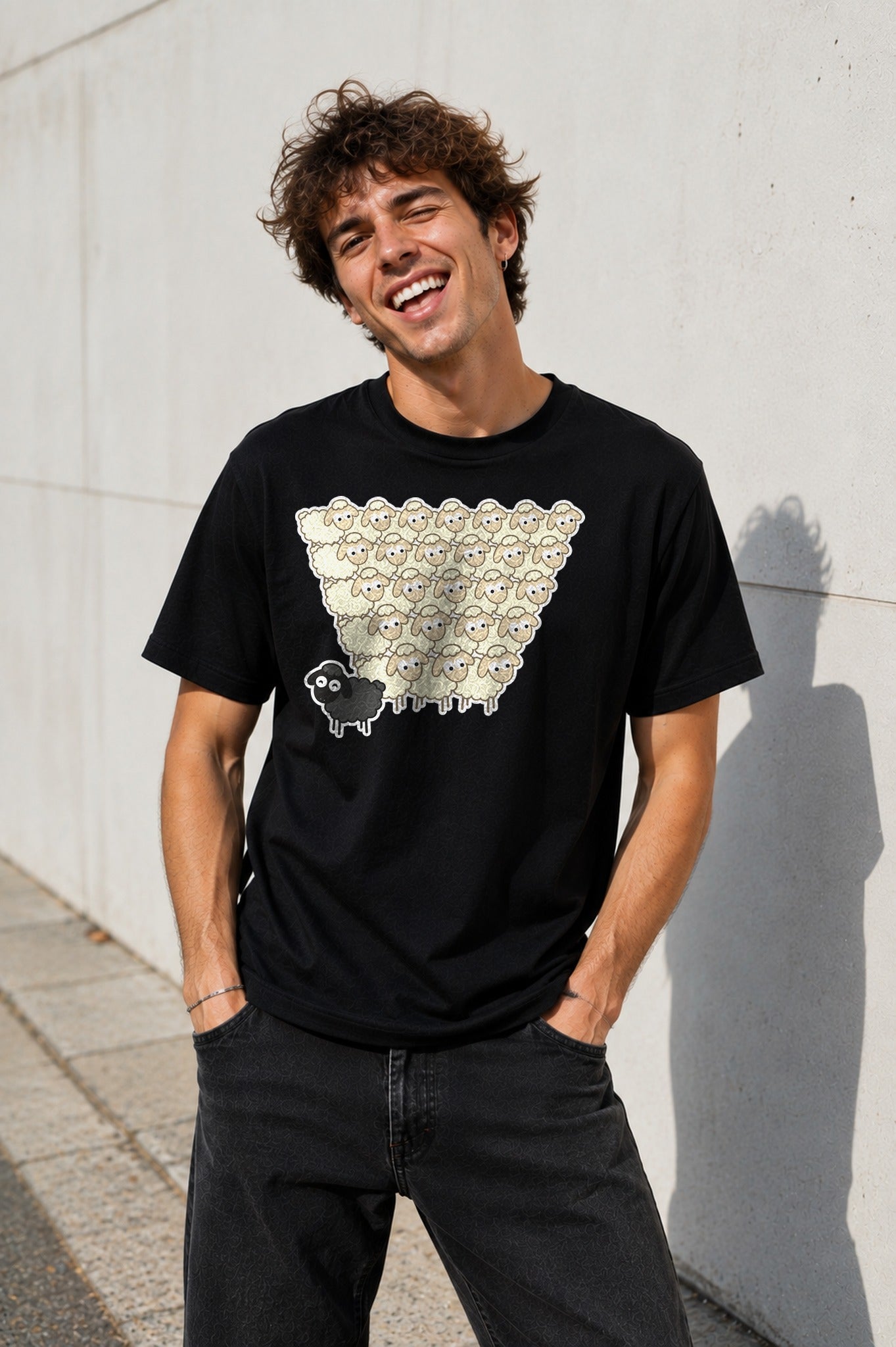 Camiseta con el diseño Sé Diferente – Regalo para quienes van a su rollo, de Paranoia Records