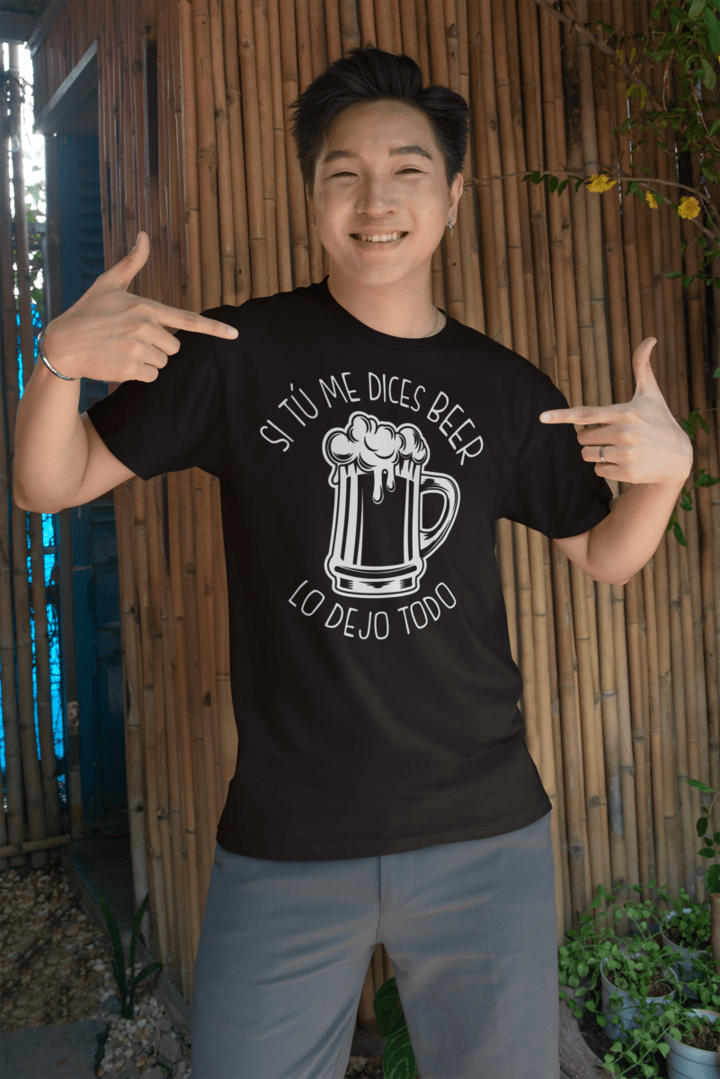 Camiseta Si tú me dices Beer - El Cajón Friki