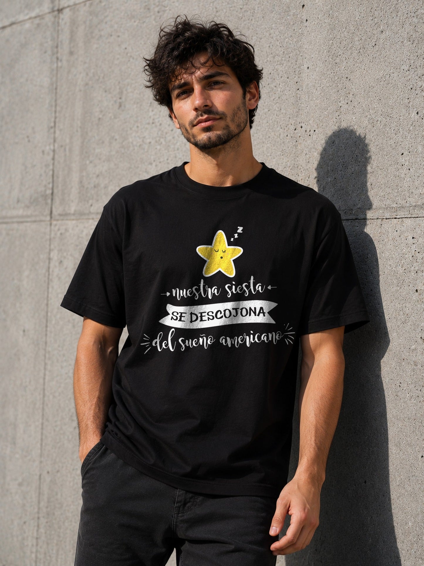 Camiseta con el diseño La Siesta Estrella – Regalo para amantes de la siesta, de Paranoia Records