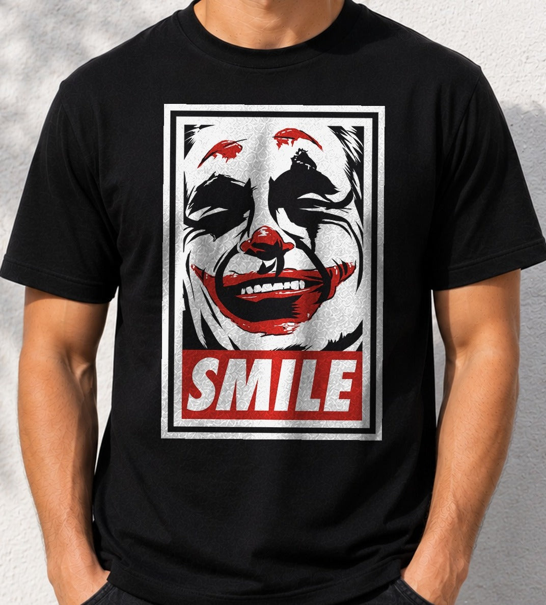 Camiseta Smile – Joker (negra)