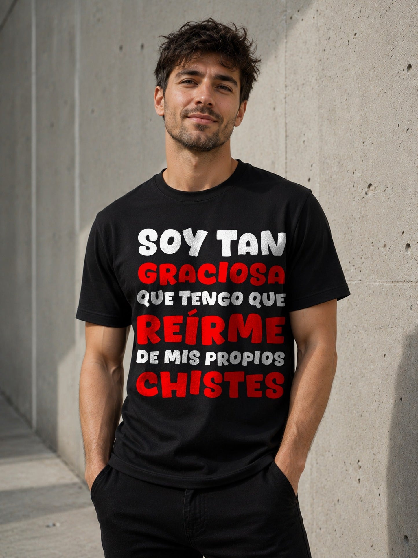 Camiseta con el diseño Soy Tan Graciosa – Regalo con humor para ellas, de Paranoia Records
