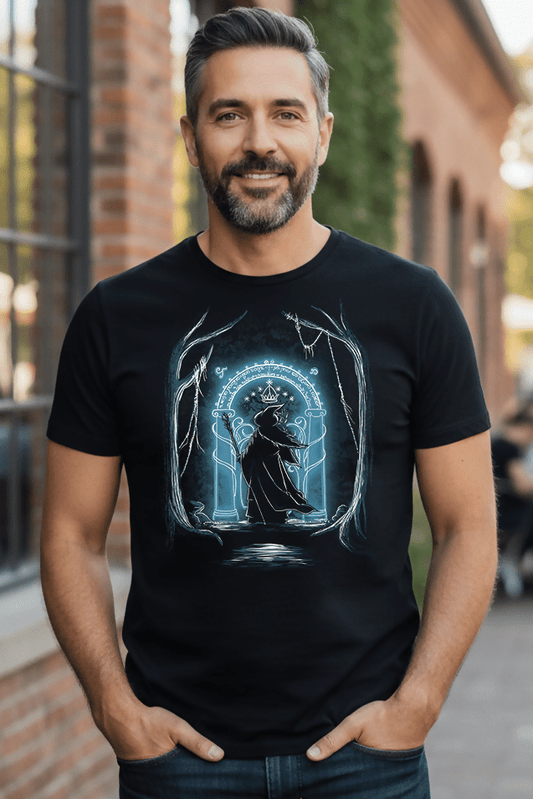 Camiseta Speak Friend and Enter - El Cajón Friki