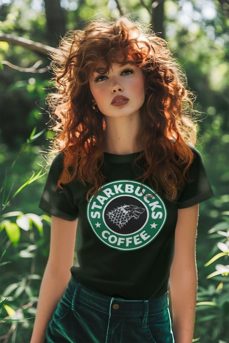 Camiseta Starkbucks - El Cajón Friki