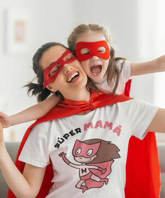 Camiseta Súper mamá - El Cajón Friki