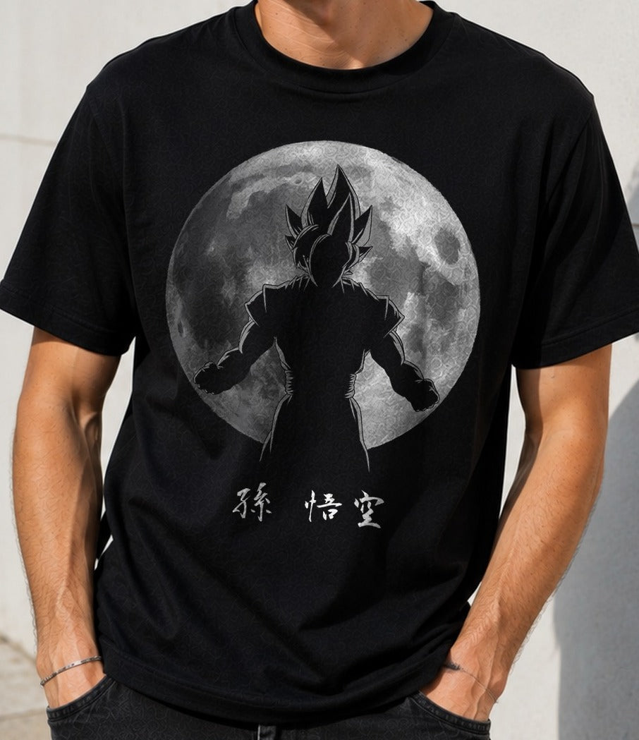 Camiseta Super Saiyan Hero – Goku de Dragon Ball (negra)