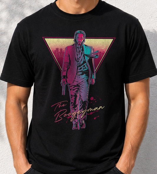 Camiseta The Boogeyman – John Wick (negra)