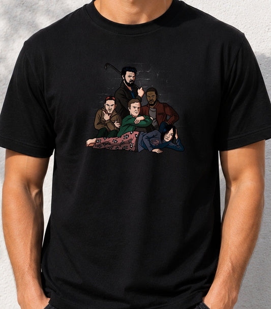 Camiseta The Boys Club – Superhéroes Oscuros y Antihéroes (negra)