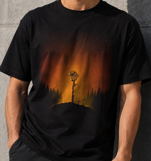 Camiseta The Fall of the Empire – Star Wars (negra)