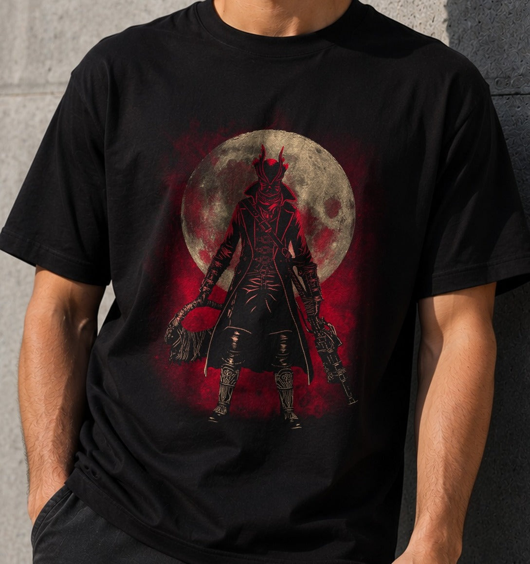 Camiseta The Hunter – Bloodborne (negra)