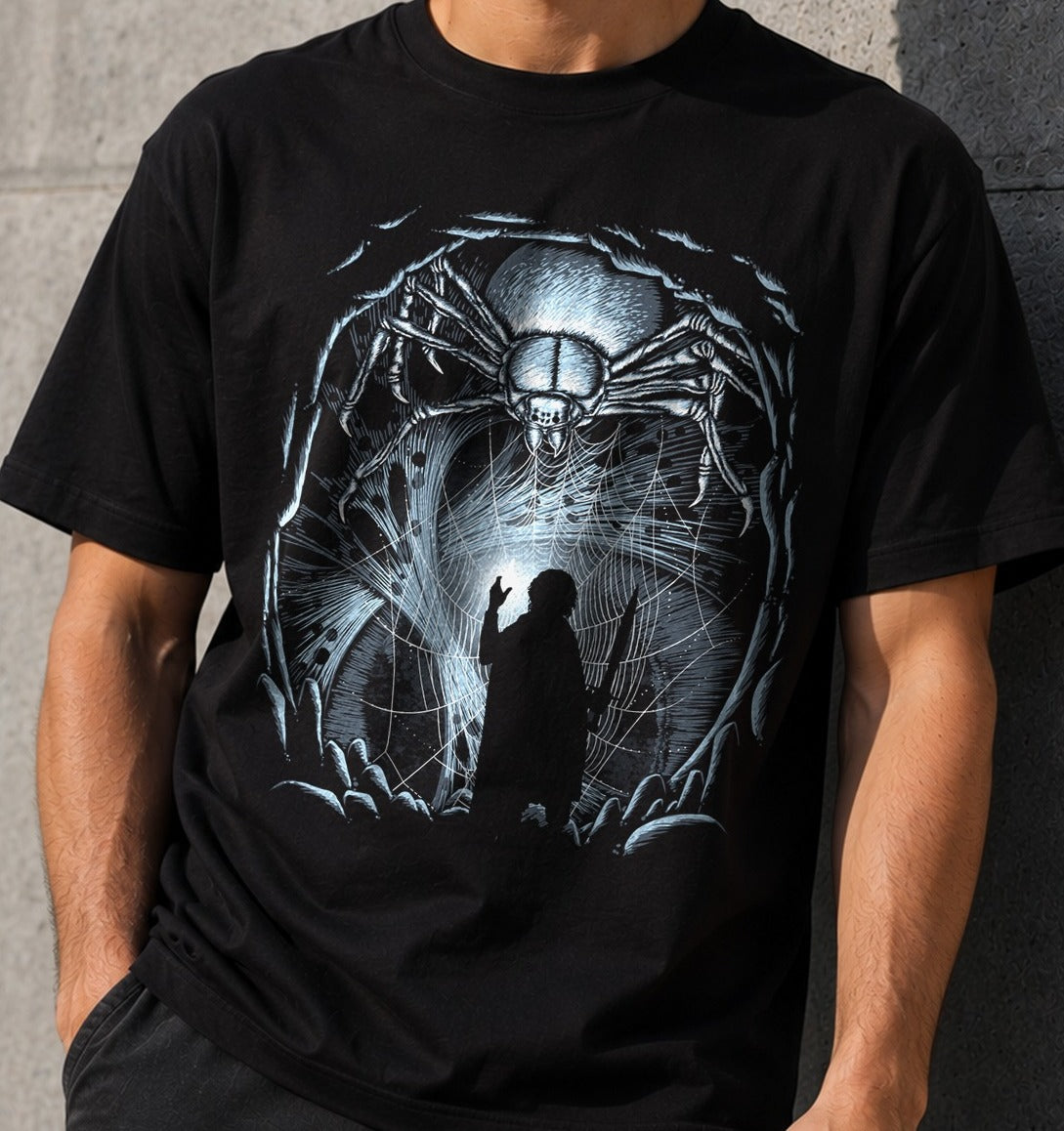 Camiseta The light of E+ñrendil – El Señor de los Anillos (negra)
