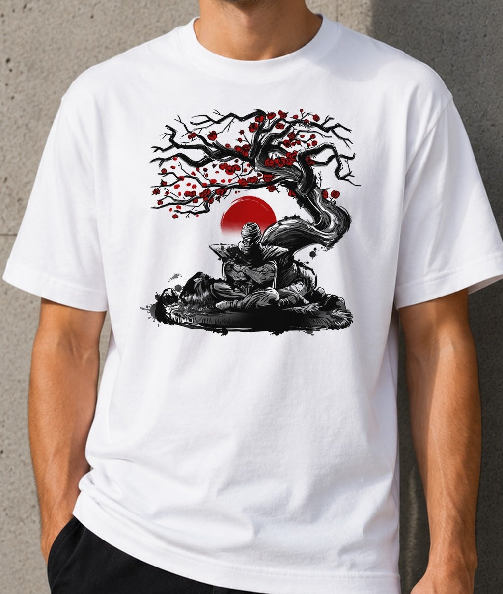 Camiseta The Mentor – Zoro de One Piece (blanca)
