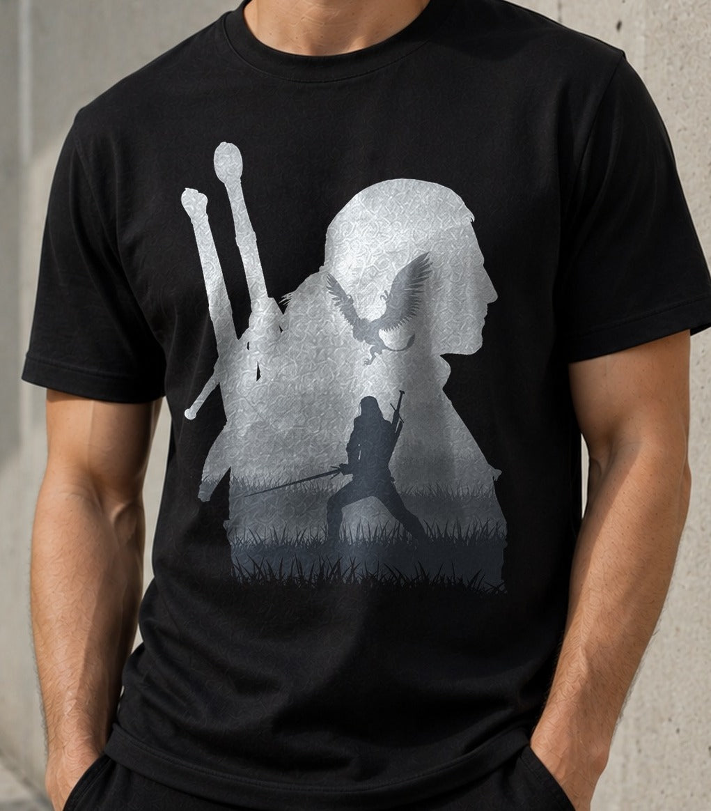 Camiseta The Royal Griffin – The Witcher (negra)
