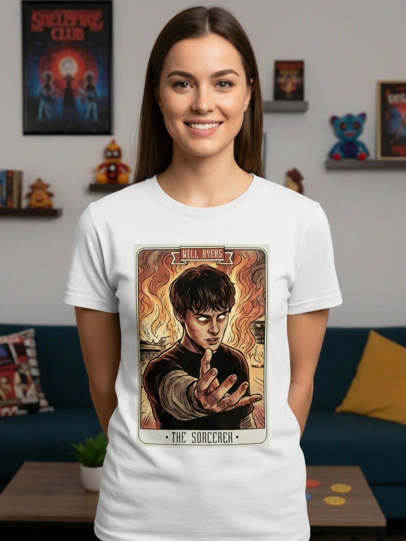 Camiseta The Sorcerer (Stranger Things) - El Cajón Friki