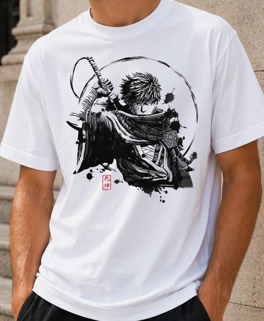 Camiseta The Substitute – Ichigo de Bleach (blanca)