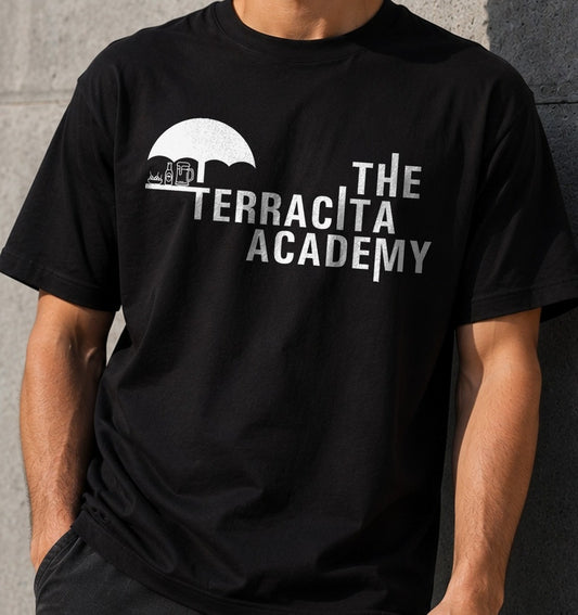 Camiseta The Terracita Academy – Regalo para amantes de la cerveza (negra)
