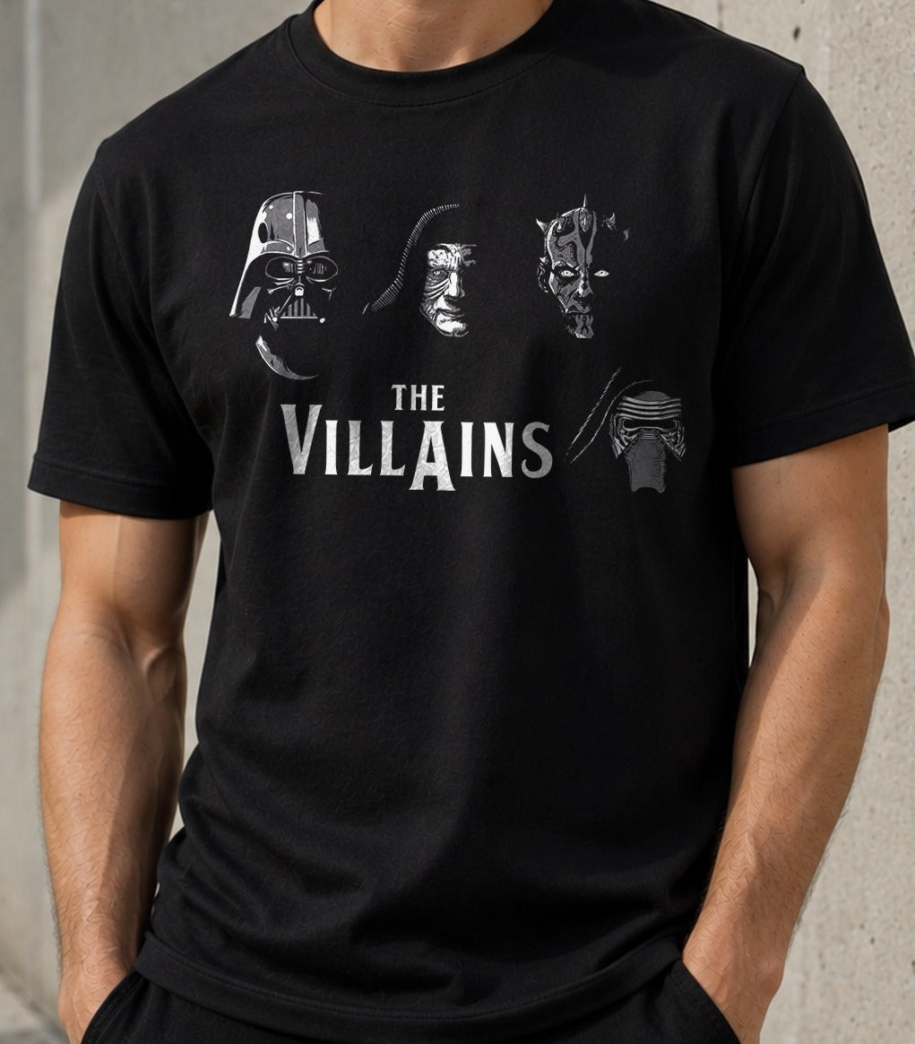 Camiseta The Villains – Star Wars (negra)