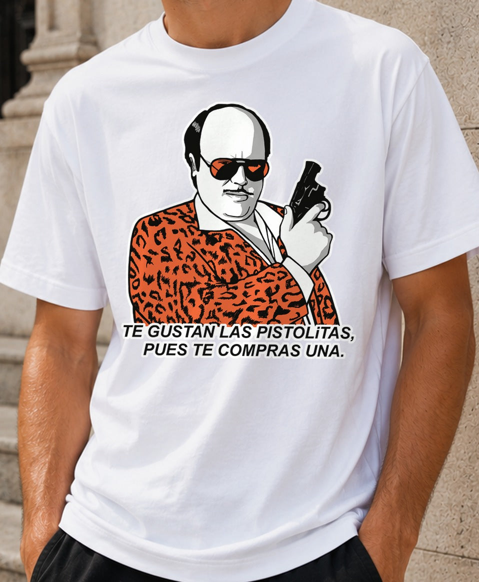 Camiseta Torrente – Frase de la Película de Culto (blanca)