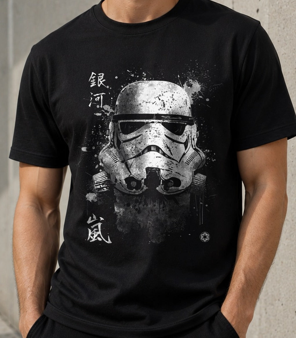 Camiseta Trooper Ink – Stormtrooper de Star Wars (negra)