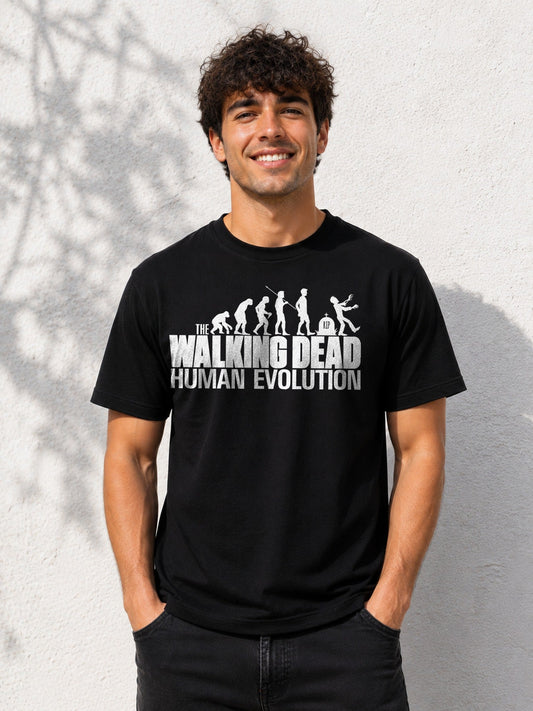 Camiseta TWD Evolution – The Walking Dead (negra)