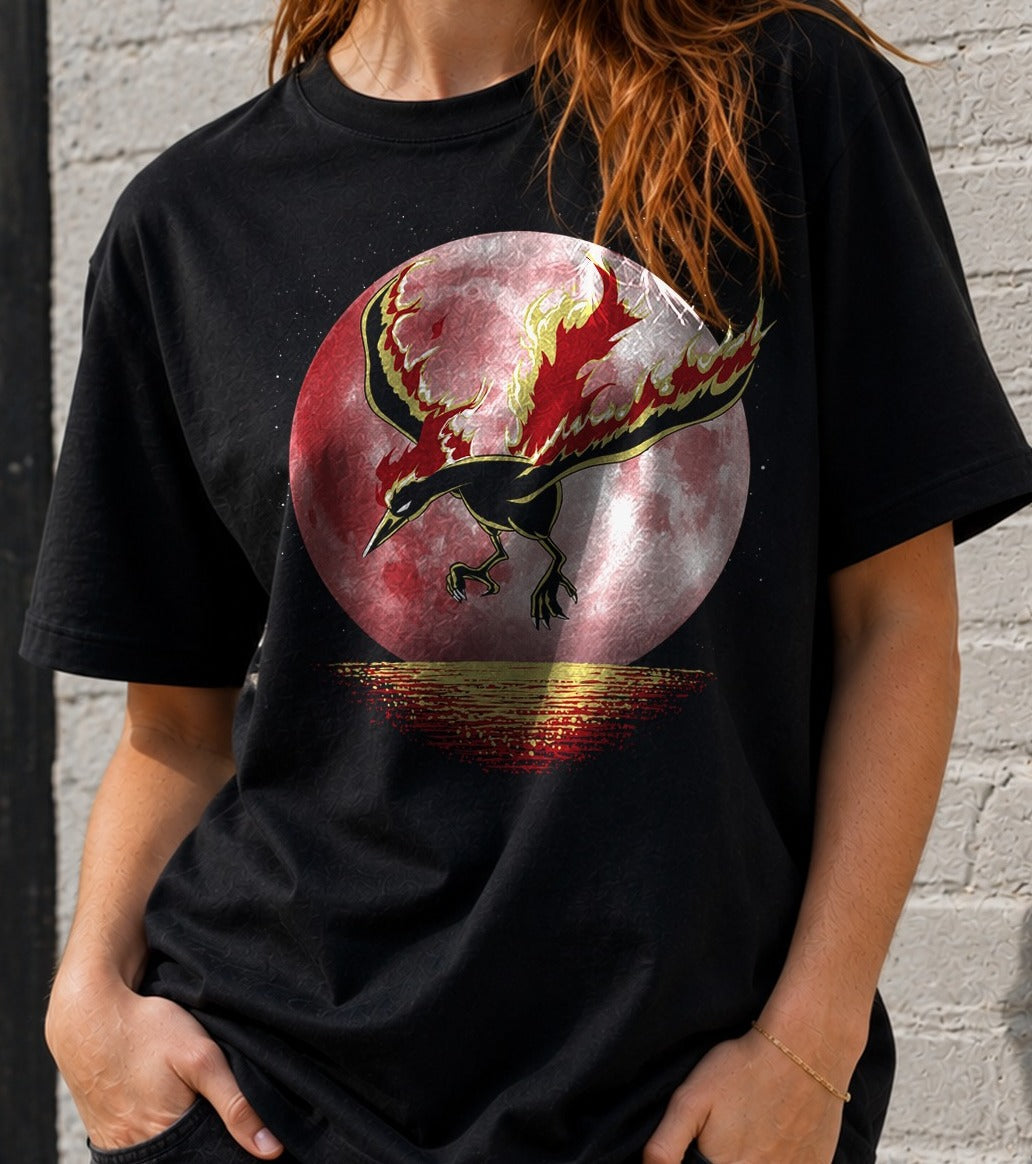 Camiseta Valor under the moon – Equipo Valor Pokémon GO (negra)