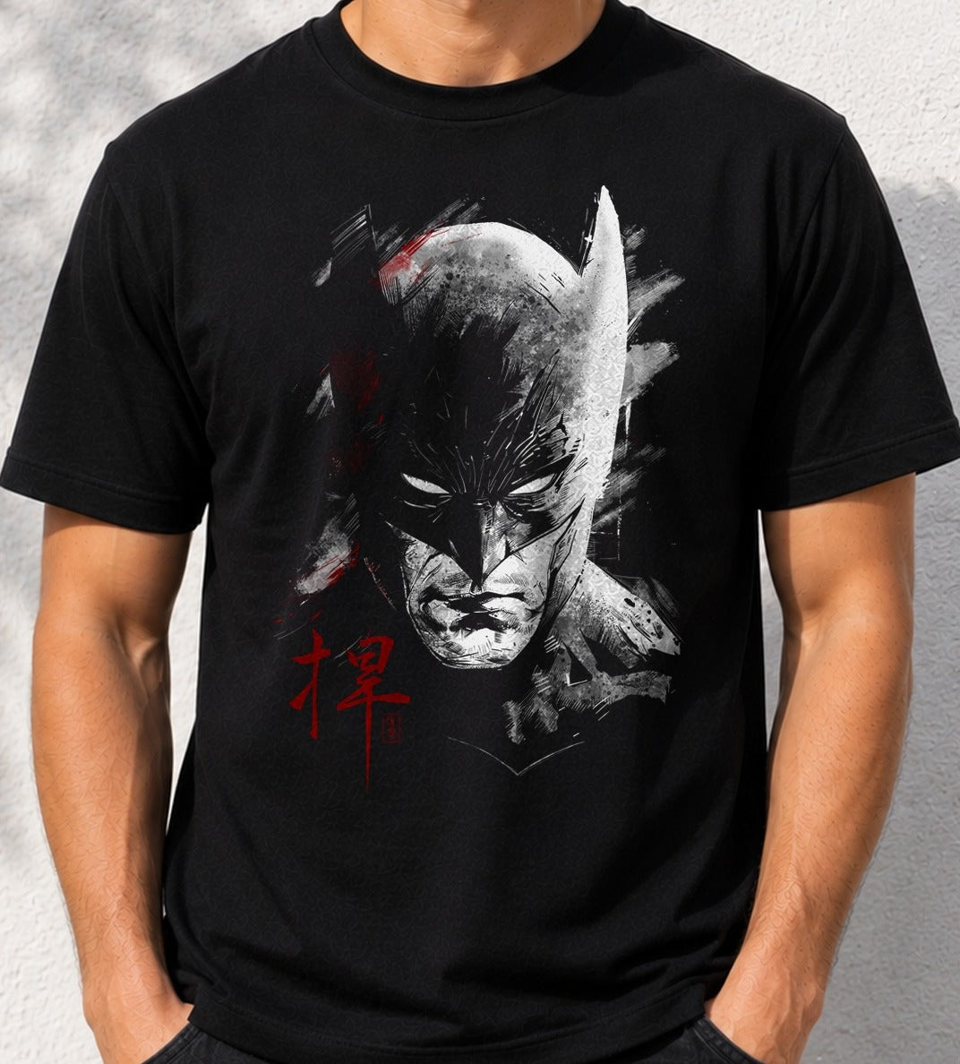 Camiseta Vigilante Ink – Batman (negra)